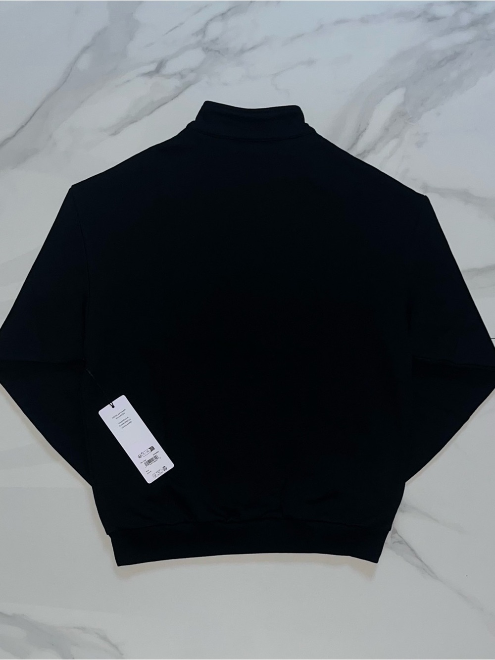 Alo Yoga Accolade 1/4 Zip Pullover Sweatshirt Black Size XS - Picture 2 of 11